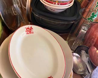 Decorative plates and bowls