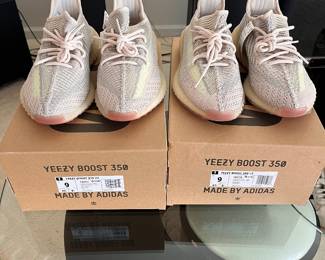 Yeezy Boost 350 sneakers men's size 9