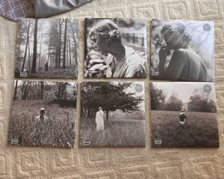 6 Taylor Swift “Folklore” records in shrink wrap