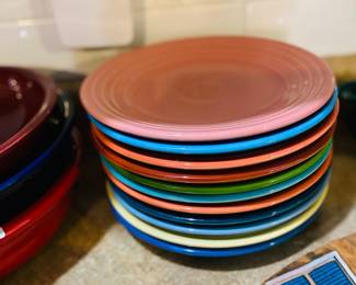 Fiestaware, great colors, you pick and choose 