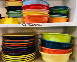 Fiestaware, great colors, you pick and choose 