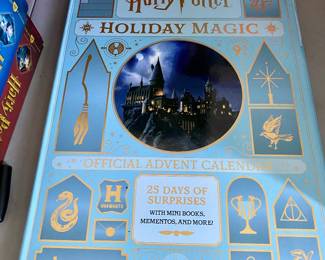Harry Potter books, games, trains, calendar, memorabilia 