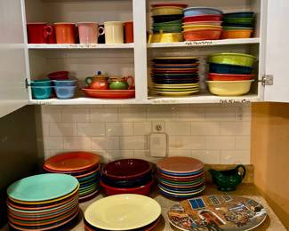 Fiestaware, great colors, you pick and choose 