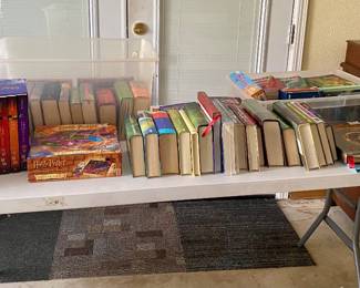 Harry Potter books, games, trains, calendar, memorabilia 
