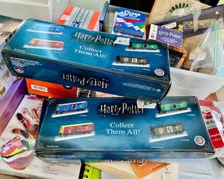 Harry Potter books, games, trains, calendar, memorabilia 