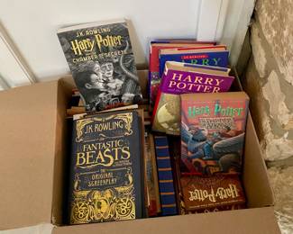 Harry Potter books, games, trains, calendar, memorabilia 
