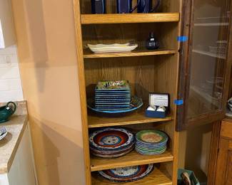 slender display/storage unit, we have two 