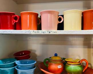 Fiestaware, great colors, you pick and choose 