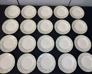 20 Vintage Noritake Delight 7229 Ivory China 6.5 Bread and Butter Plates