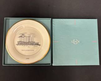 Vintage Lenox the Flanders Hotel Collectors Plate