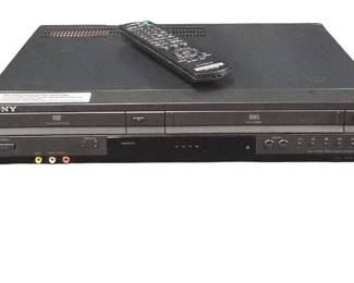 Sony VHS DVD Combo with Remote