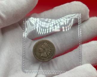 1862 Indian Head Shield Cent
