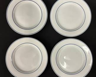 Set of 4 Vintage American Airlines Plates