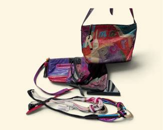 Colorful Purses, and Belts
