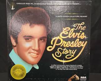 The Elvis Presley Story A Commemorative 5 Record Collection