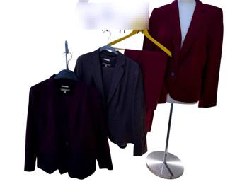 3 Talbots Ladies 2Piece Pants Suits