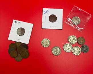 Wheat Pennies, Buffalo Nickels, and More