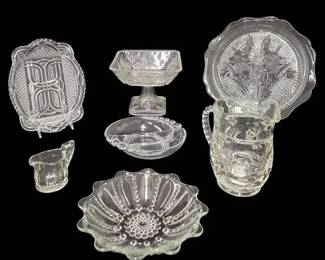 Great Embossed and Clear Glass