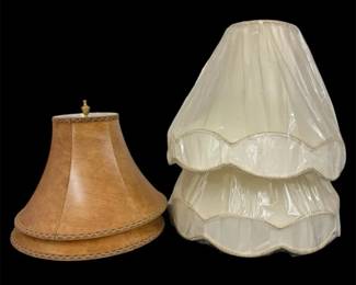 Two Sets of Different Style Lampshades