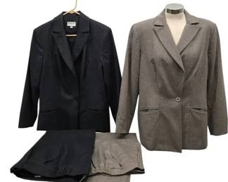 2 Wool Blazers and Matching Dress Pants
