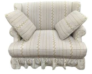 Vintage Cottage Style Rocking Loveseat