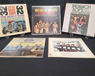 The Beach Boys 5 Vinyl Ablums