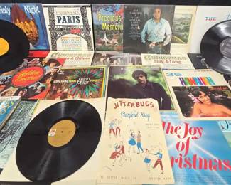 Vinyl Albums and Music Books