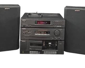 Vintage Sony LBTD107 Compact Stereo and Audio System