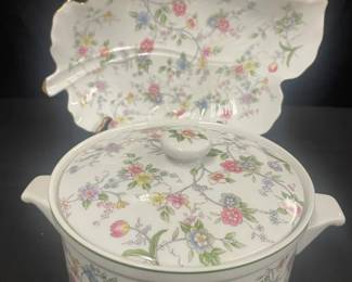 Corona by Andrea Sadek Floral China Dining Pieces