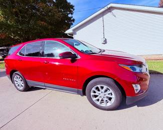 2020 Chevy Equinox - 38,165 miles - one owner 