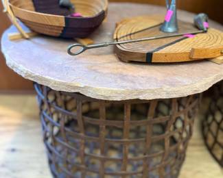 Stone-top tables