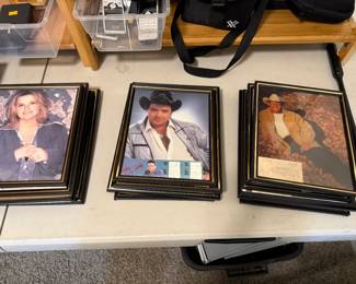 Vintage Country Music Photos - some autographed