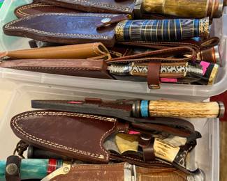 Knife Collection - Damascus Steel 