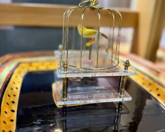Vintage animatronic bird