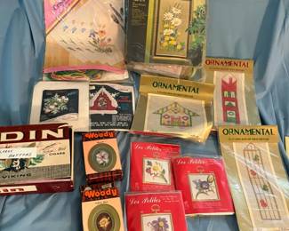 Stitch Kits And Vintage Buttons