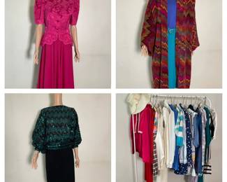 Womens Daywear To Dressy 1980s Vintage Clothing Lot
