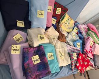 Yards Of Fabric And Fleece