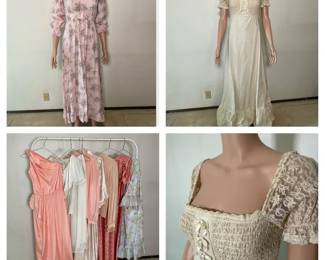 Flowy Cottagecore Vintage Womens Clothing Lot
