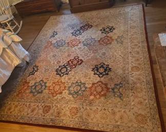 Hand Tufted Wool 7.9 Ft X 9.9 Ft Rug