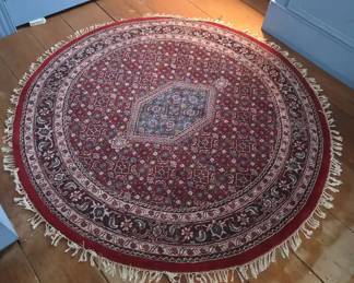 Round Oriental Rug