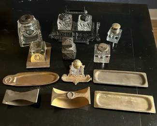 Antique Inkwells Accessories