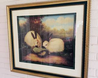 Framed artwork