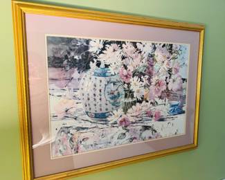 Framed artwork