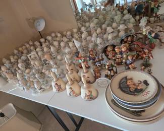 Precious Moments and Hummel figurines