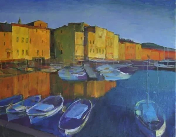 Morning July - Natalia Kukhar  Ukraine, 2015  Oil on Canvas,  Unframed 27.5 x 35.5 in
