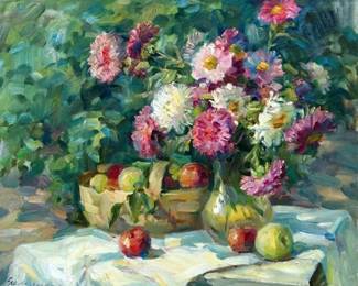 Autumn mood - Ivan Kovalenko Ukraine, 2012 Oil on Canvas, 21.5 x 25.5 in