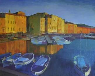 Morning July - Natalia Kukhar Ukraine, 2015 Oil on Canvas, Unframed 27.5 x 35.5 in