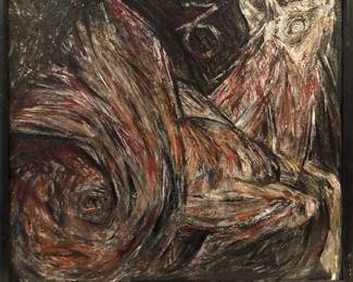 Zodiac Signs, Capricorn - Irina Klimova Series: Zodiac Signs, Capricorn Ukraine, 1995 Oil on Canvas, 27.5 x 31.5 in