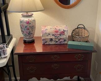 Nice 2 Drawer Side Table
