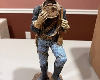 008 Buffalo Soldier USCT Civil War Figurine Sculpture